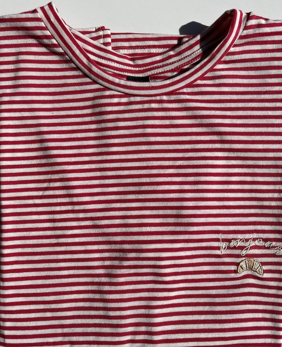 T-shirt Listra Vermelha - Inverno 21